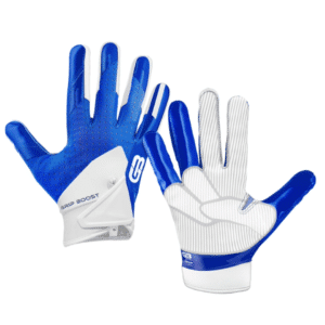 Grip Boost Royal Blue Peace Stealth 5.0 Football Gloves