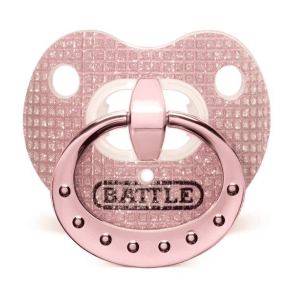 bucal battle binky pink