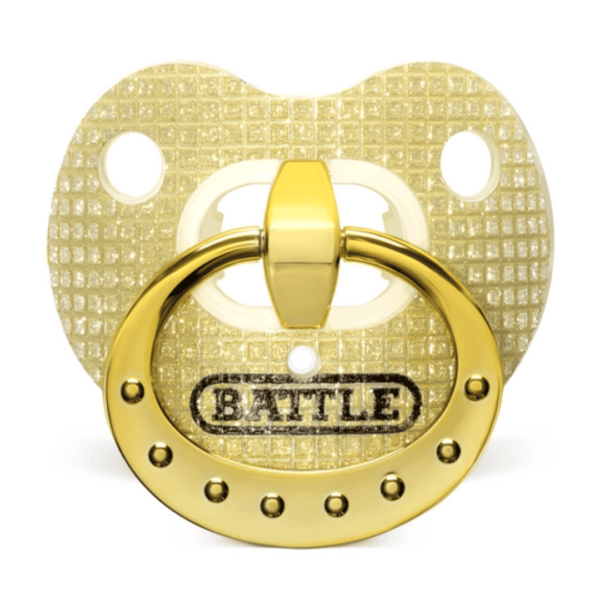 bucal battle binky gold