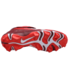 nike trout rojo suela