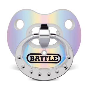 battle binky iridescent