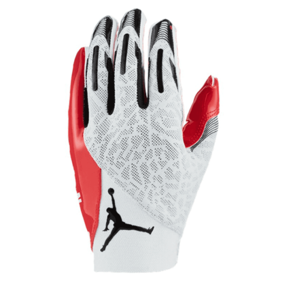 guantes nike jordan knit blanco rojo