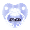 battle binky diamond purple