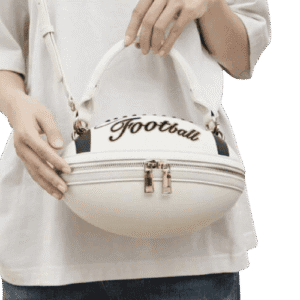 Bolsa crossbody balon football blanca