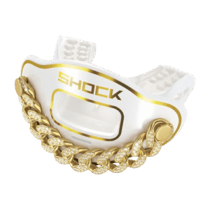Bucal Shock Doctor 3D Max Air Flow - White Gold