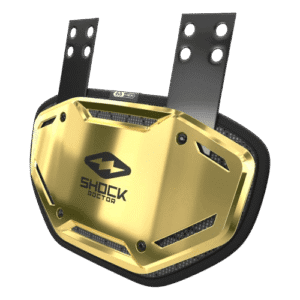 Back-plate Shock Doctor Showtime - Gold Chrome