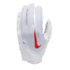 Guantes Nike Vapor Jet 7.0 Blanco/Naranja